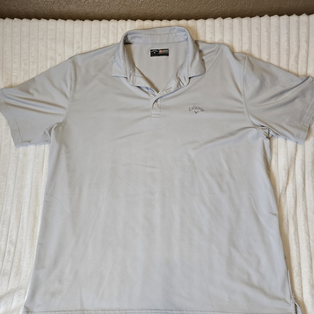 Callaway Men's Polo Shirt in Soft Gray